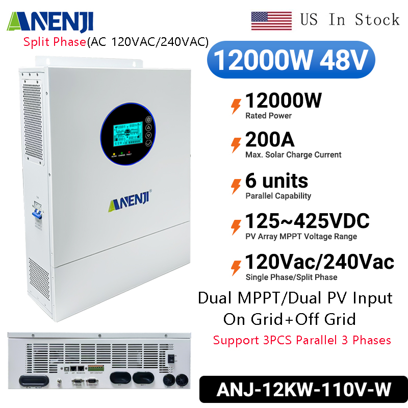 Drone Solar Charger - ANENJI Inverter Surya Hybrid Split Phase