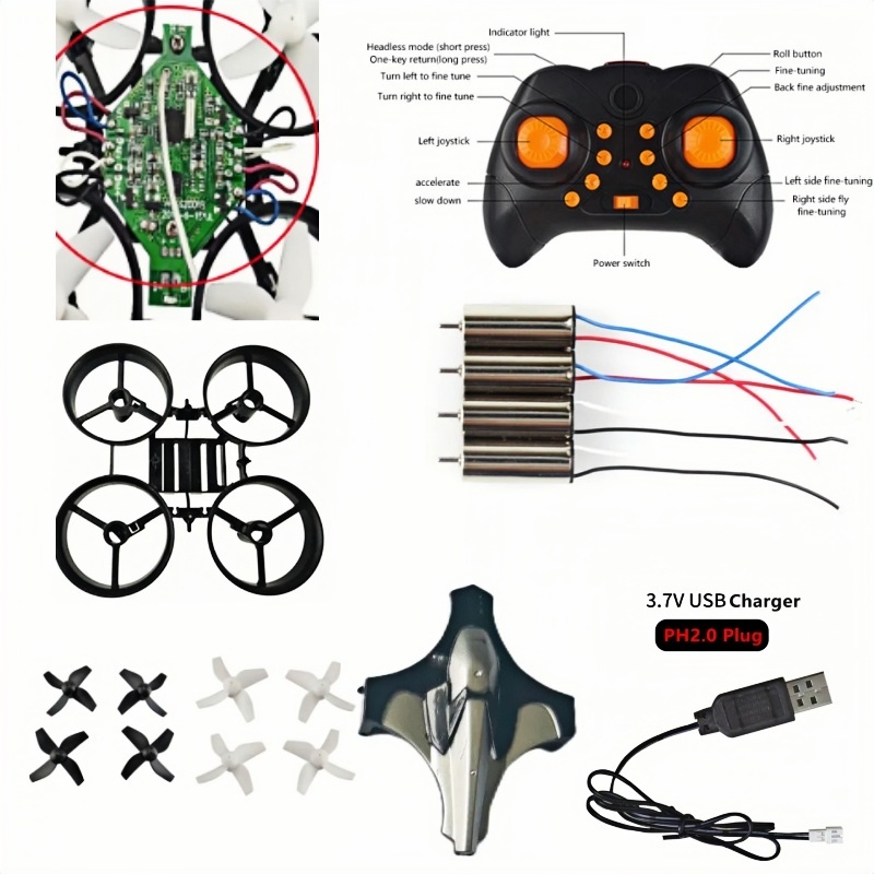 Drone Power Bank - Kit Drone DIY Lengkap 2.4G 6Axis