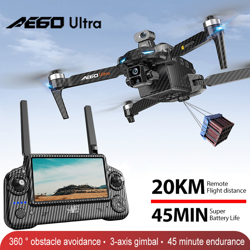 Drone Power Bank - Drone Profesional AE60 GPS Kamera 8K