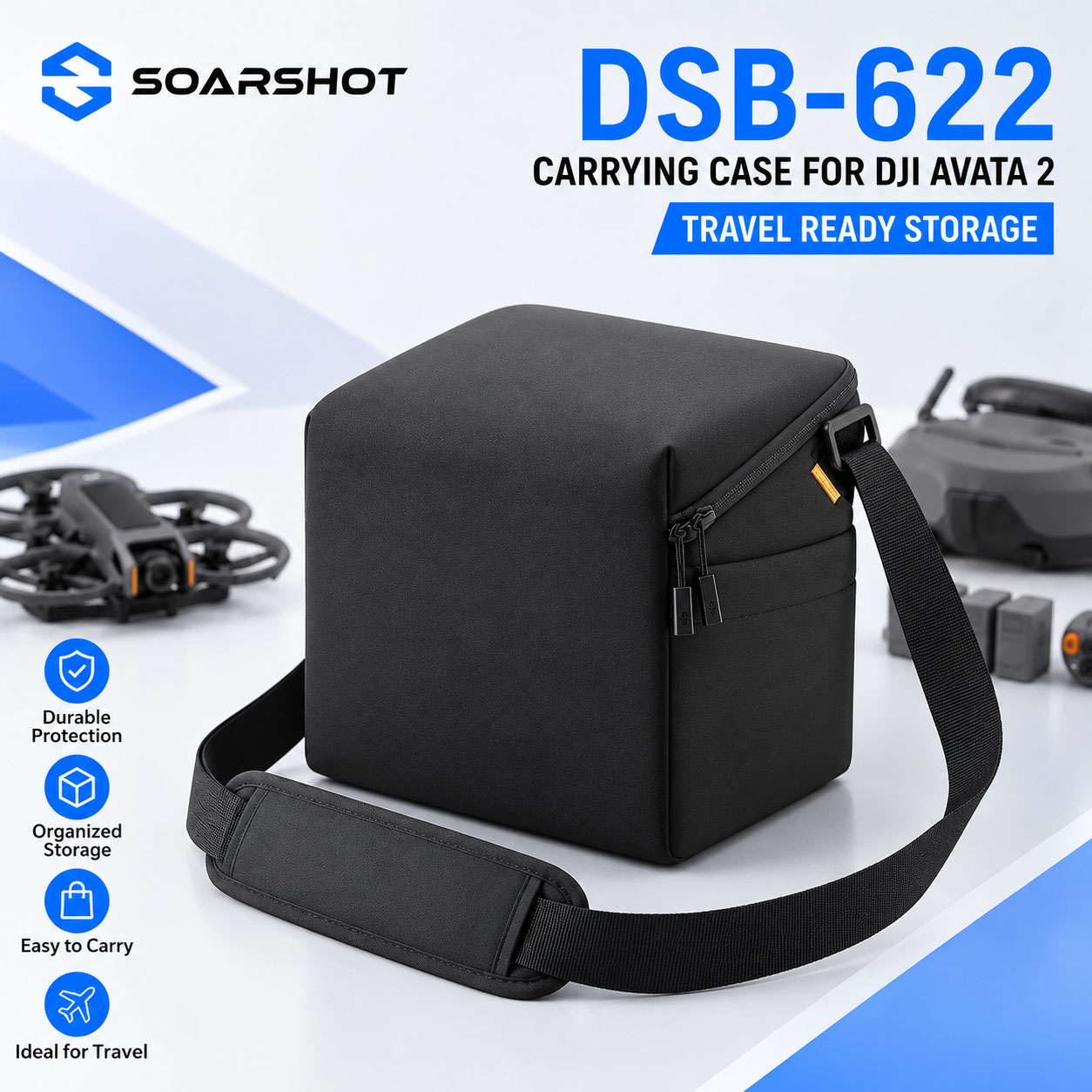 Drone Backpack - Tas Jinjing SOARSHOT untuk DJI Avata