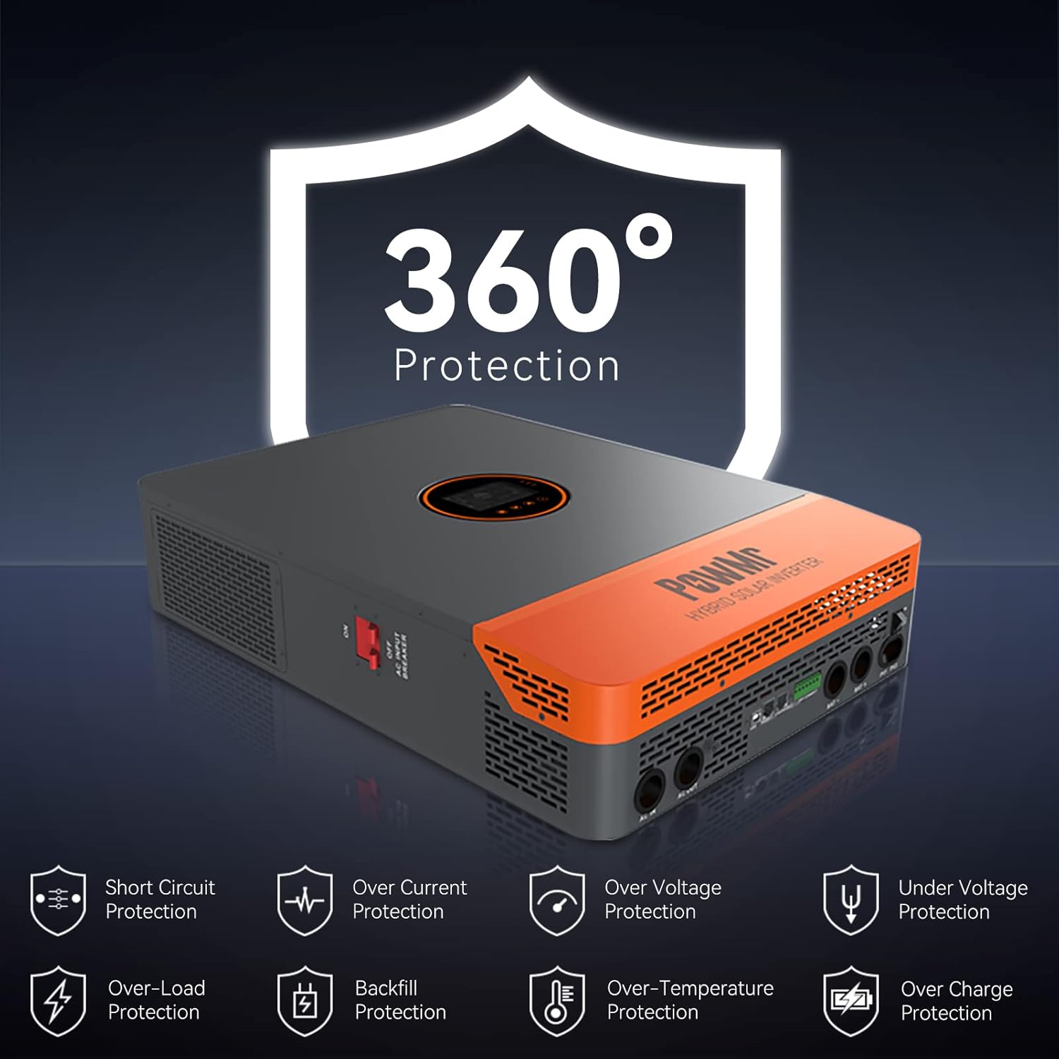 PowMr 16KW 10KW Inverter Fasa  - Drone Solar Charger ulasan dan harga