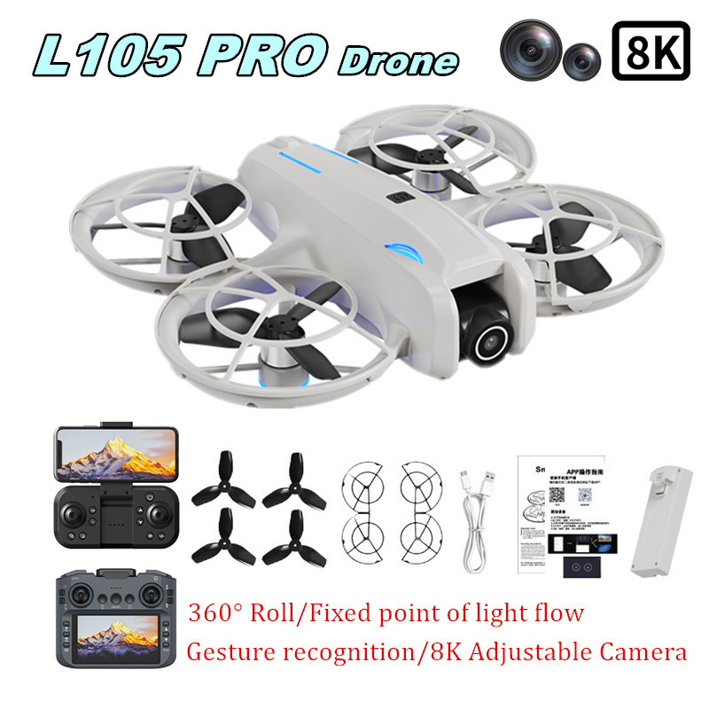 Drone L105 PRO Duel Lensa 8k A - Drone Power Bank ulasan dan harga