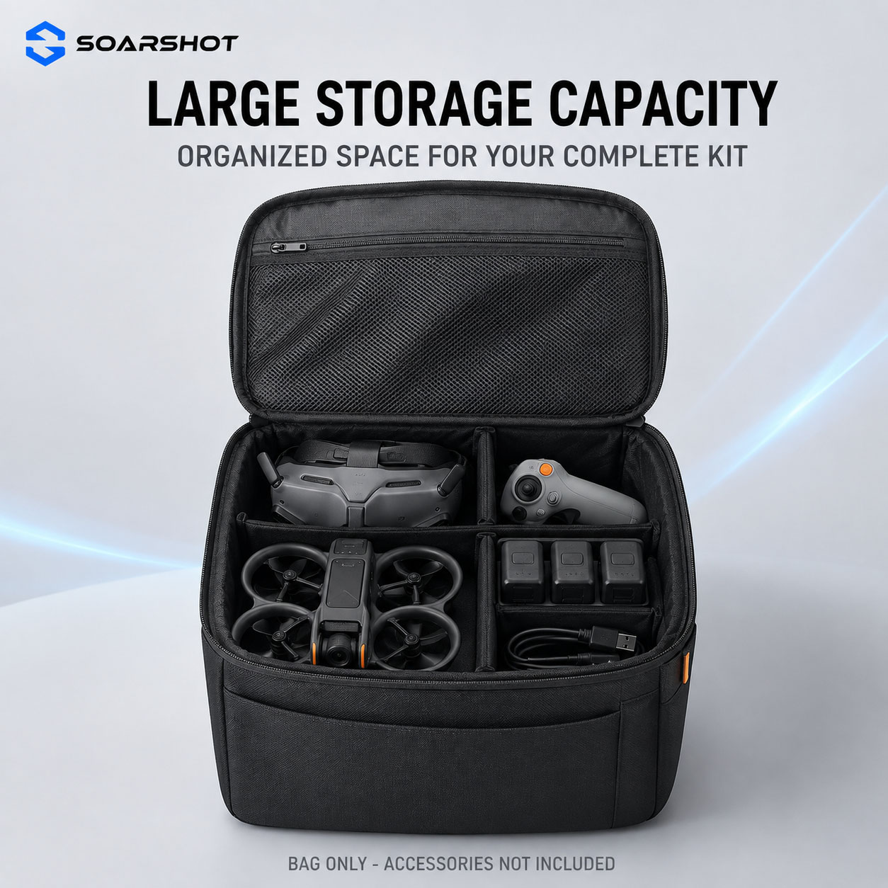 Tas Jinjing SOARSHOT untuk DJI - Drone Backpack ulasan dan harga